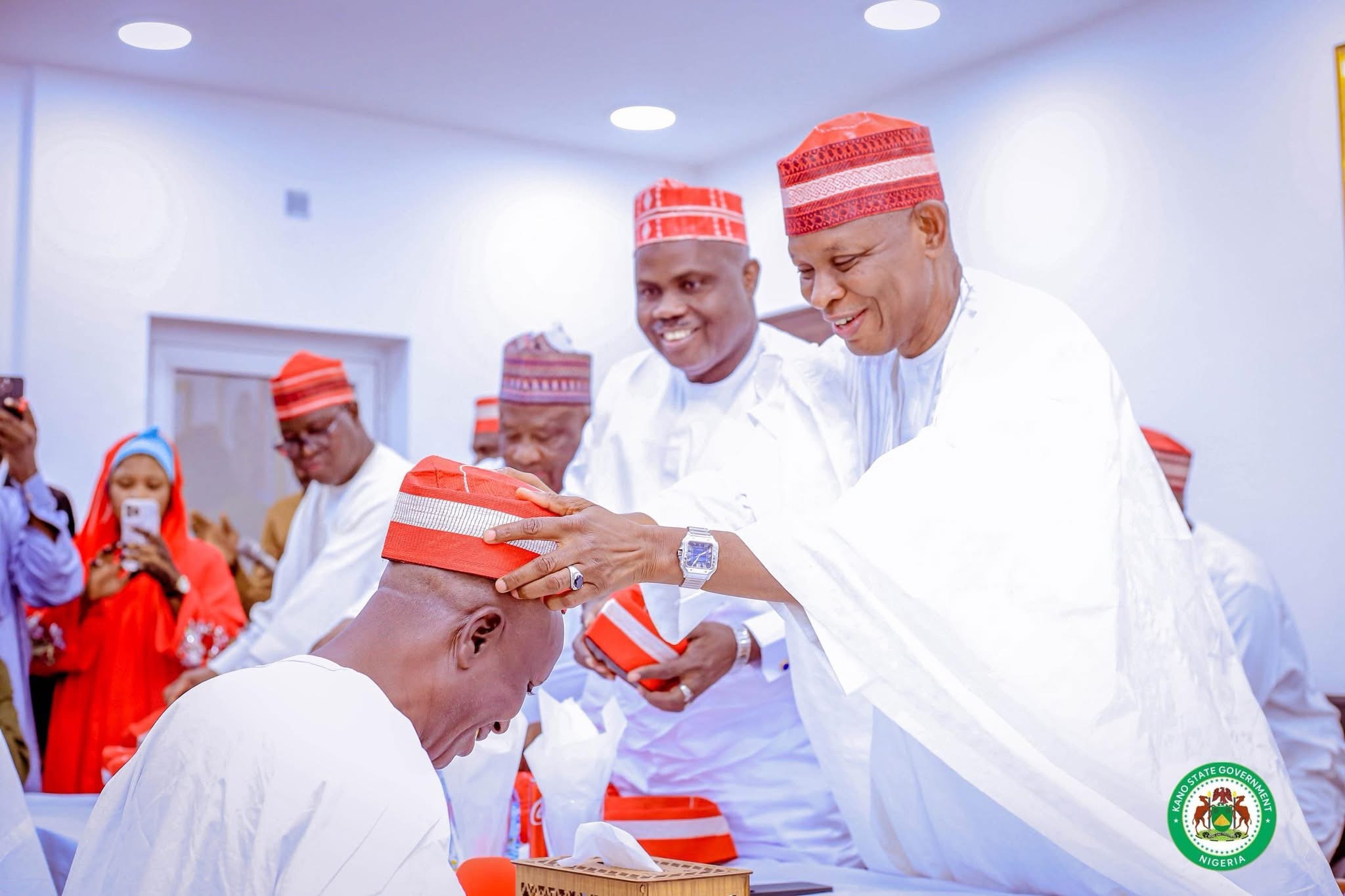 Mass Defection Rocks Ganduje's Constituency as Governor Yusuf Welcomes New NNPP Members