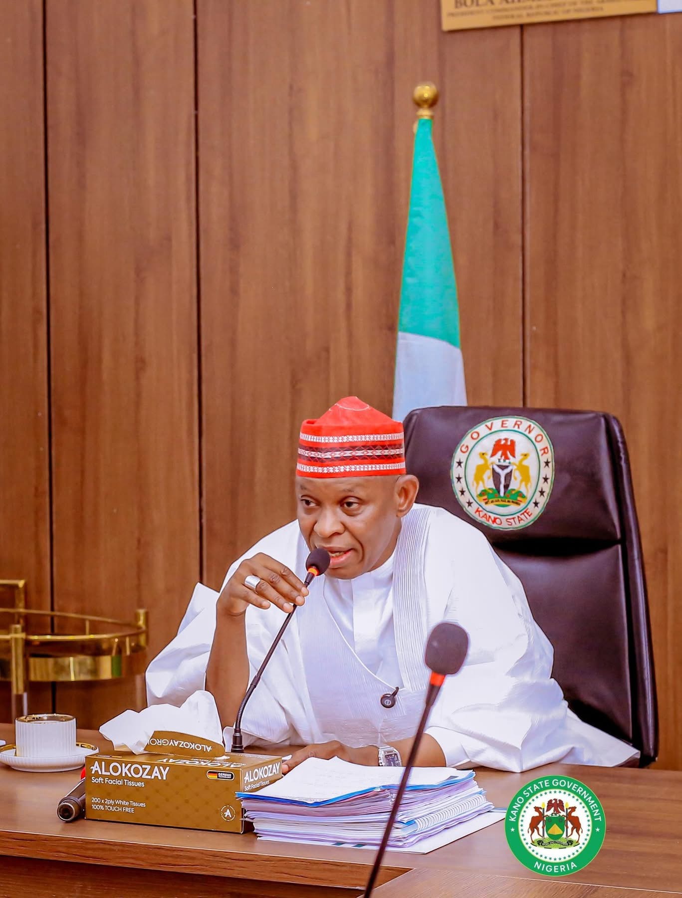 DIRECTED THE IMMEDIATE SUSPENSION OF ALL UNAUTHORIZED DEDUCTIONS FROM STAFF SALARIES AND PENSION PAYMENTS