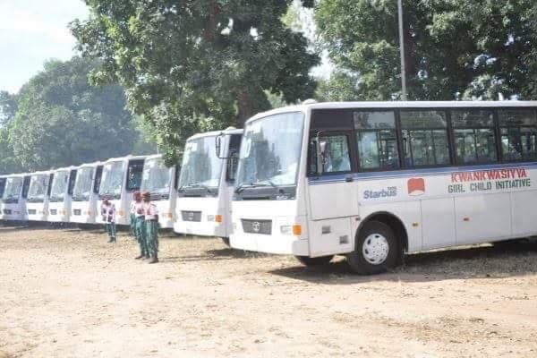 REINTRODUCED THE KWANKWASIYYA GIRL-CHILD BUS INITIATIVE PROGRAM