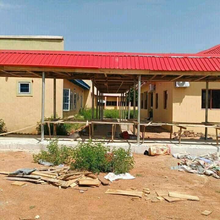 Ongoing renovation of Ghari LG General Hospital