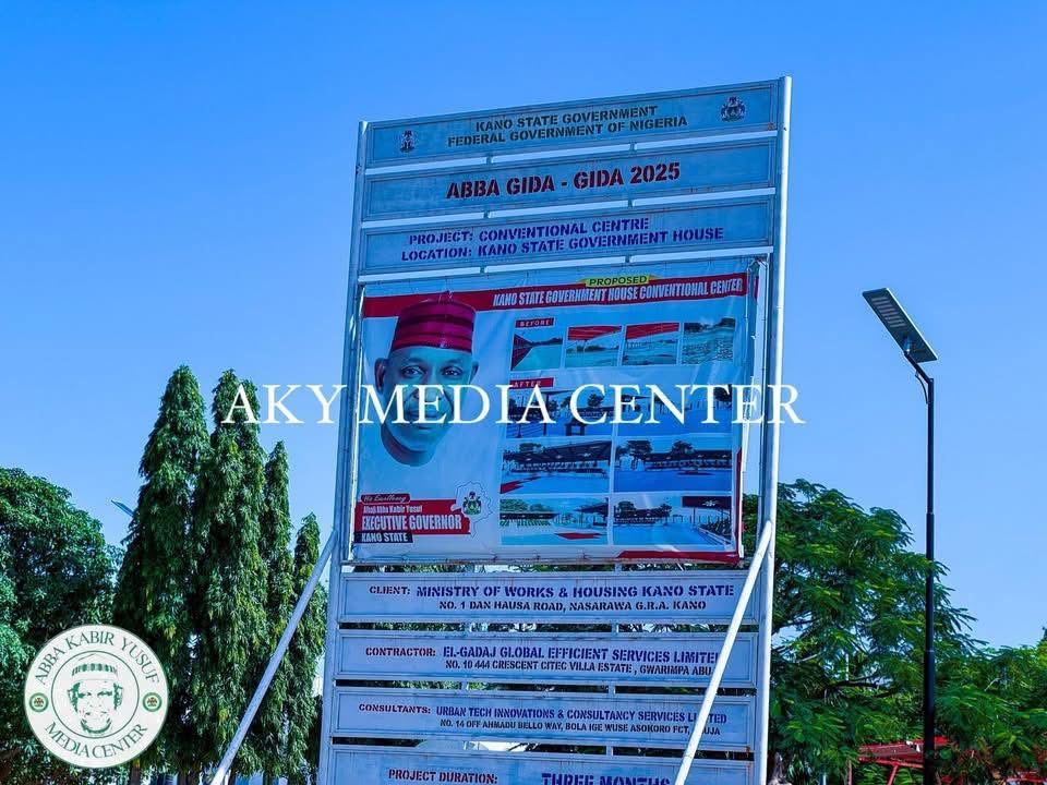 Construction of a Conventional Center at the Kano State Government House.